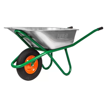 Тачка садово-строительная Palisad 689850, усиленная, грузоподъемность 200 кг, объем 90 л купить в Надыме