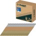 ЗУБР SN34 (D34) 83 х 3.1 мм, реечные гвозди рифленые оцинкованные, 3000 шт (305399-83) купить в Надыме