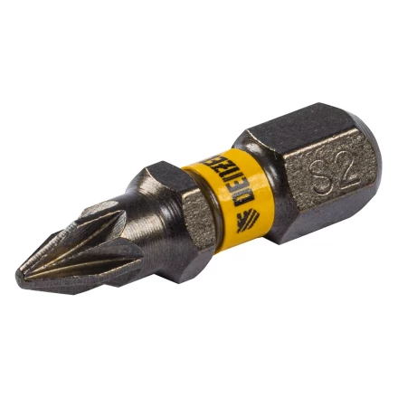 Бита PZ1х25, сталь S2, шестигранный профиль, 10 шт. Е 6,3 Denzel 11653 купить в Надыме