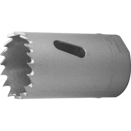 Коронка ЗУБР "ЭКСПЕРТ" биметаллическая, быстрорежущая сталь, глубина сверления до 38мм, d-32мм 29531-032_z01 купить в Надыме