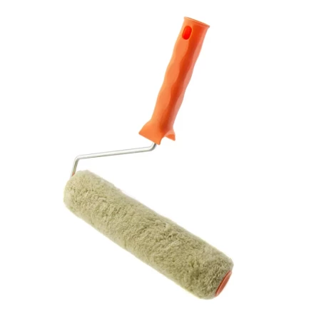 Валик "Фасадные работы", 250 мм, ворс 18 мм, D 36 мм, D ручки - 6 мм, полиакрил, полиэстер Сибртех 80225 купить в Надыме