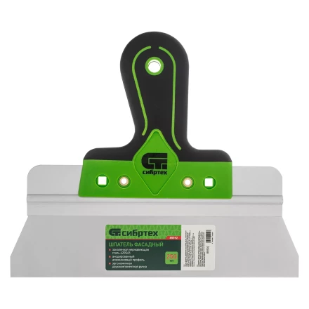 Шпатель фасадный, нержавеющая сталь 420S45, 250 мм, 2-компонентная ручка Сибртех 85592 купить в Надыме