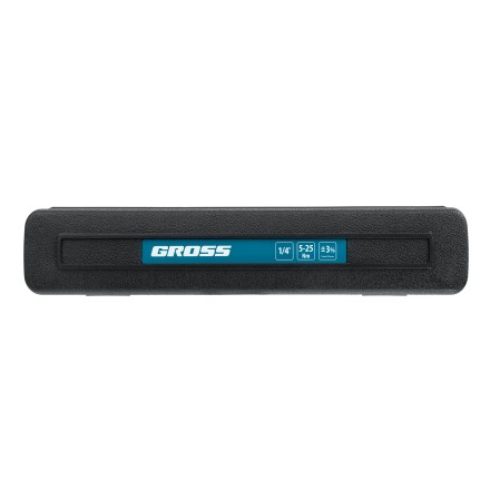 Ключ динамометрический Gross 14180, 5-25 Нм, 1/4&quot;, CrV купить в Надыме