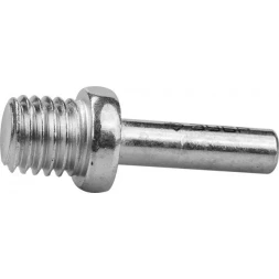 Переходник ЗУБР "МАСТЕР" оцинкованный, "дрель-УШМ" для опорных тарелок, d 8мм / М14 35787-S