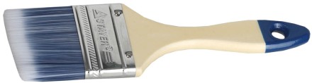 Кисть плоская STAYER &quot;AQUA-STANDARD&quot;, искусственная щетина, деревянная ручка, 63мм 01032-063 купить в Надыме