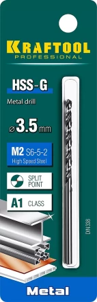 Сверла по металлу HSS-G Оберон 29651-3.5 купить в Надыме