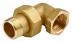 Соединитель GENERAL FITTINGS угловой с накидной гайкой, латунь, г/ш, 1/2&quot; 51035-G/S-1/2 купить в Надыме