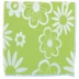 Салфетки из микрофибры с зелеными цветами 300х300 мм Elfe 92307 купить в Надыме