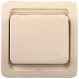 Розетка СВЕТОЗАР "ГАММА" одинарная с крышкой, с заземлением, цвет бежевый,16А/~250В SV-54110-B купить в Надыме