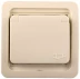 Розетка СВЕТОЗАР "ГАММА" одинарная с крышкой, с заземлением, цвет бежевый,16А/~250В SV-54110-B купить в Надыме