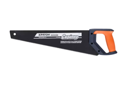 Ножовка Кратон PROFESSIONAL 450мм шаг 2,5мм 3-гран. зуб. ТВЧ 2 03 12 001 купить в Надыме