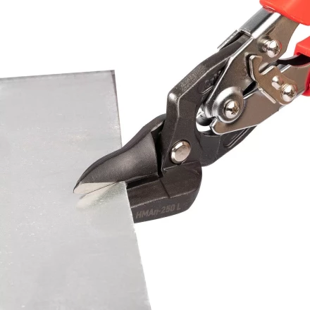 Ножницы проходные левого типа усиленные КВТ НМАп-250 L для резки листового металла 250 мм (102044) купить в Надыме