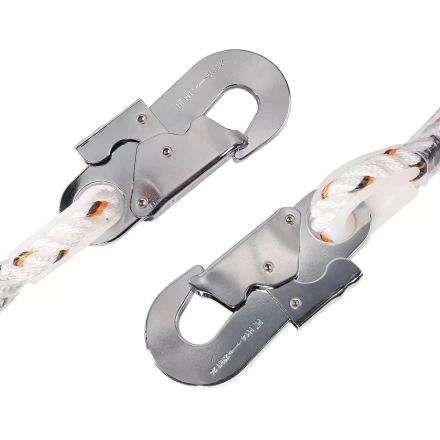 Канат спасательный КВТ КСЛ-10-2 с двумя карабинами (77524) купить в Надыме