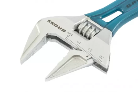 Ключ разводной, 250 мм,CrV, укороченная ручка  GROSS 15566 купить в Надыме