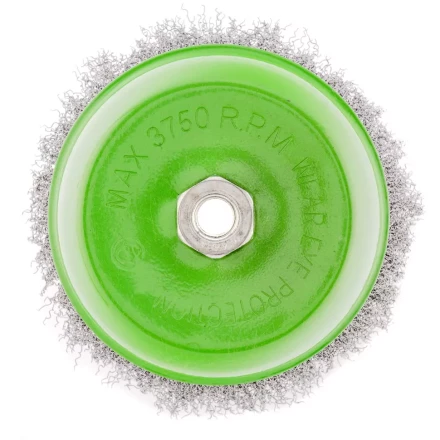 Щетка для УШМ 150 мм М14 чашка витая проволока Сибртех 746077 купить в Надыме