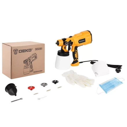 Краскопульт электрический DKSG55K1 HVLP DEKO, 018-1043 купить в Надыме