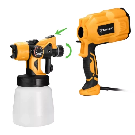 Краскопульт электрический DKSG55K1 HVLP DEKO, 018-1043 купить в Надыме