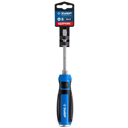 ЗУБР Ударник, SL6 х 100 мм, ударная отвертка, Профессионал (25271-6) купить в Надыме