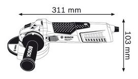 Угловая шлифмашина BOSCH GWS 17-150 CI (0.601.798.0R6) купить в Надыме