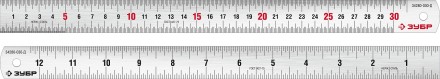 ЗУБР Про-30Д, длина 0.30 м, усиленная нержавеющая линейка, Профессионал (34280-030-Д) купить в Надыме