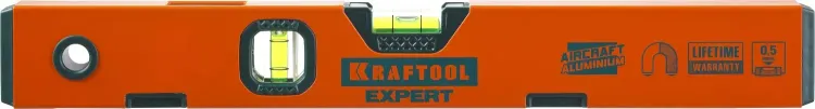 Уровень KRAFTOOL "PROKRAFT-M" коробч. магнит., 2 ампулы, 0,5 мм/м, 400мм 34712-040_z01 купить в Надыме