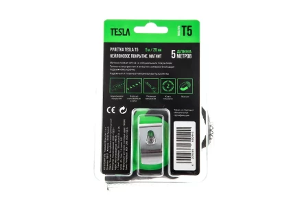 Рулетка TESLA 5м х 25мм (T-5) купить в Надыме