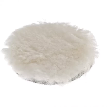 Насадка полировальная "под липучку" 125 мм натуральная шерсть MATRIX 75952 купить в Надыме