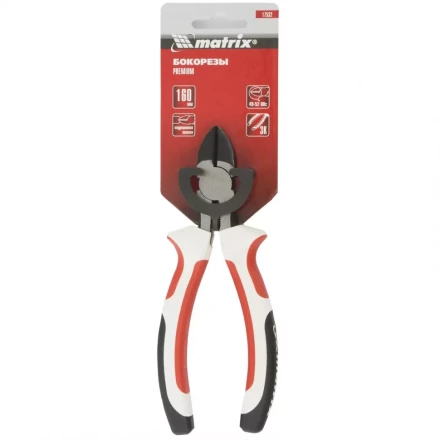 Бокорезы Premium 160 мм трехкомпонентные рукоятки MATRIX 17532 купить в Надыме