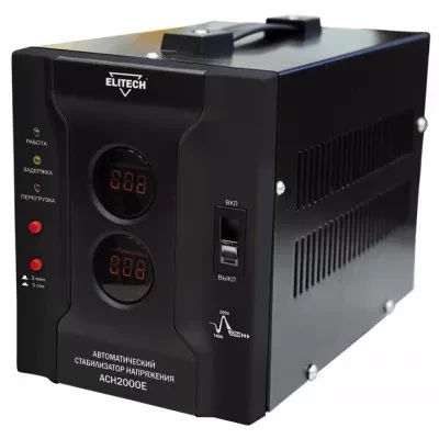 Стабилизатор напряжения АСН 2000Е ELITECH купить в Надыме