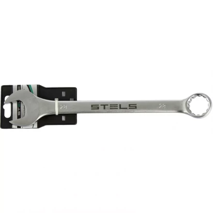 Ключ комбинированный 28 мм CrV матовый хром STELS 15229 купить в Надыме