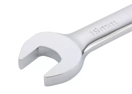 Набор ключей комбинированных с трещоткой, 8 - 19 мм, 7шт., шарнирные, CrV GROSS 14891 купить в Надыме