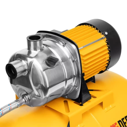 Насосная станция Denzel 97311, PSL1100X, 1100 Вт, 3600 л/ч, ресивер 50 л, подъем 45 м, нержавейка купить в Надыме