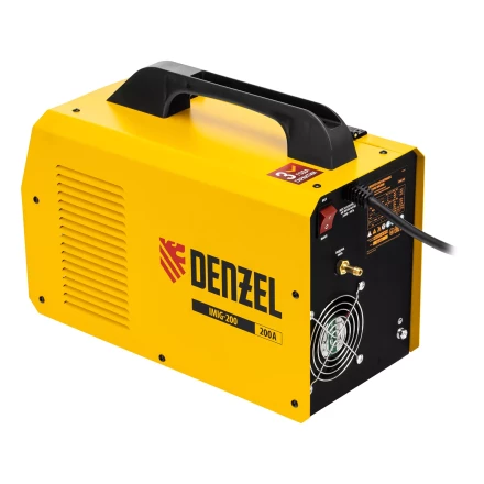 Аппарат инвертор. полуавтомат. cварки IMIG-200, 200 А, ПВ 60%, катушка 5 кг// Denzel 94361 купить в Надыме