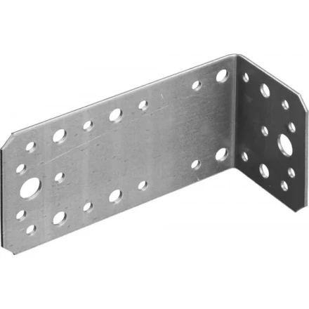 Крепежный уголок ЗУБР "МАСТЕР" асимметричный, 90х70х140мм, 1шт 310156-90 купить в Надыме