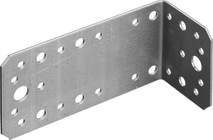 Крепежный уголок ЗУБР "МАСТЕР" асимметричный, 90х70х140мм, 1шт 310156-90 купить в Надыме