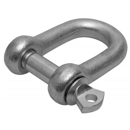 Скоба такелажная ЗУБР, тип прямой, оцинкованная, 10мм, 1 шт 4-304516-10 купить в Надыме