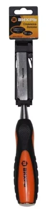 Стамеска-долото 20мм двухкомпонентная усиленная рукоятка CrV Вихрь купить в Надыме