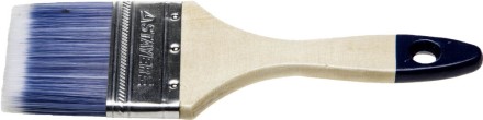 Кисть плоская STAYER &quot;AQUA-STANDARD&quot;, искусственная щетина, деревянная ручка, 75мм 01032-075 купить в Надыме