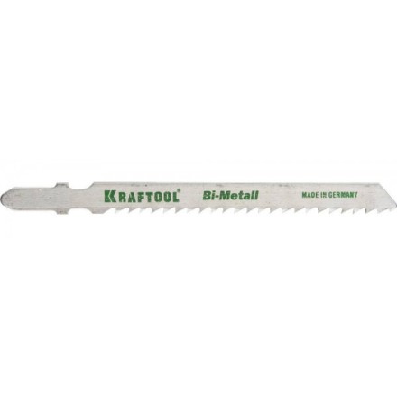 Полотна KRAFTOOL, T127DF, для эл/лобзика, Bi-Metall, по мягкому металлу (3-15мм), EU-хвост., шаг 3мм, 75мм, 2шт 159556-3 купить в Надыме