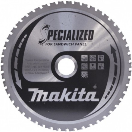 Диск пильный Makita, х270х30х2,3мм, 60 зуб,для сэндвич панелей B-31516 купить в Надыме