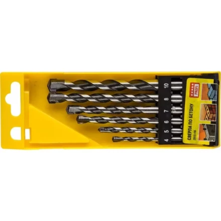 Набор STAYER "PROFESSIONAL": Свёрла по бетону, ударные 4, 5, 6, 6, 8, 10мм, 6шт 2915-H6 купить в Надыме