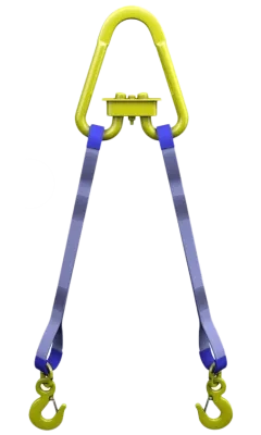 Строп текстильный двухветвевой 2СТ 1.25 т L=3 м SF6 30 мм Звено РТ-3 купить в Надыме