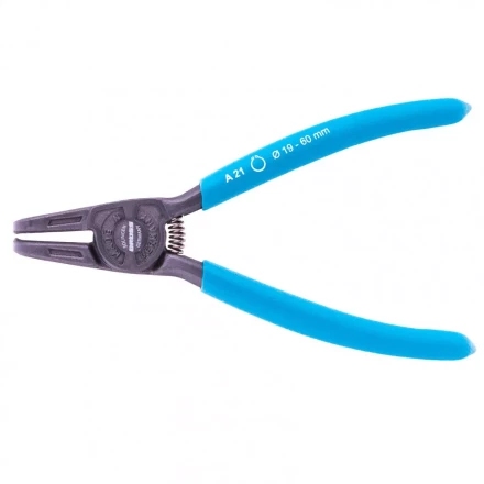 Съемник 165 мм для внешних стопорных колец (19-60 мм) изогнутые губки Gross 18341 купить в Надыме