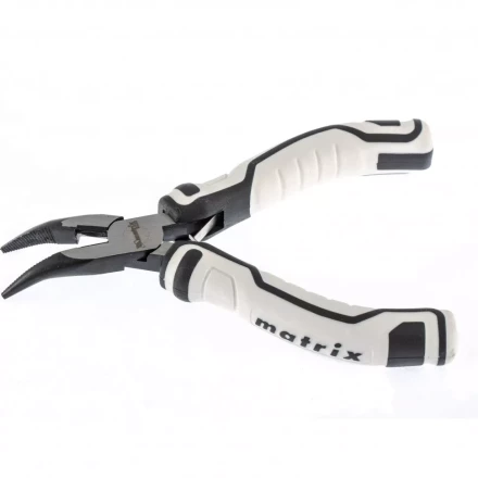 Длинногубцы Mini 125 мм изогнутые авторазжим Pro Matrix 17831 купить в Надыме