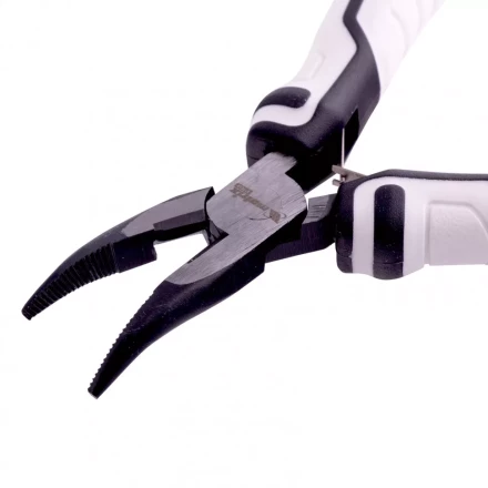 Длинногубцы Mini 125 мм изогнутые авторазжим Pro Matrix 17831 купить в Надыме