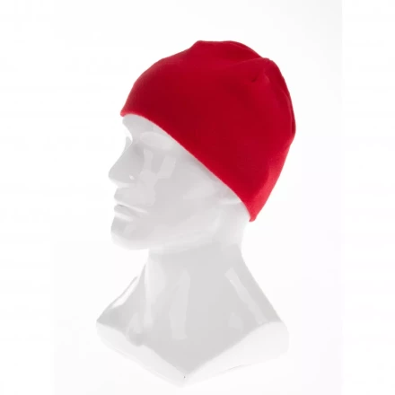 Шапка из флиса для взрослых размер 56-57 красная Россия Сибртех 68801 купить в Надыме