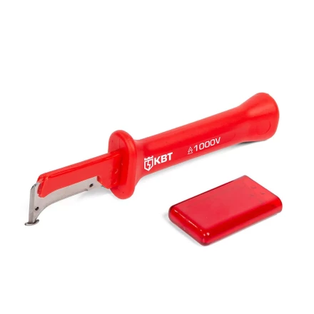 Универсальный набор инструментов КВТ СКМ-2 для опрессовки и снятия изоляции с диэлектрическим ножом монтажника (102352) купить в Надыме