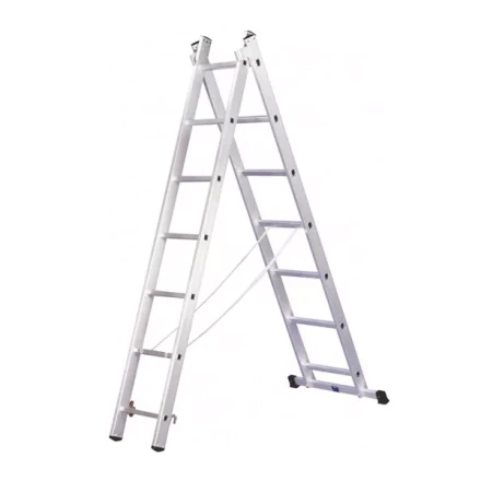 Лестница двухсекционная 2х14 ступеней ЭНКОР 69302 купить в Надыме