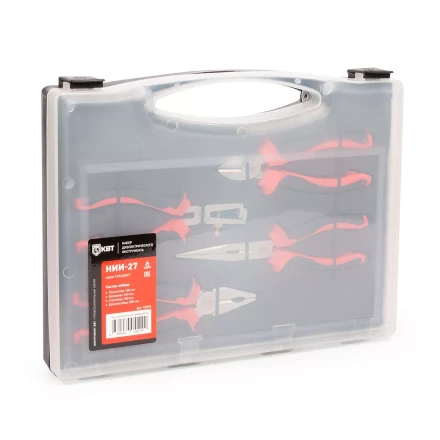 Набор диэлектрического инструмента КВТ НИИ-27, 4 предмета (92070) купить в Надыме