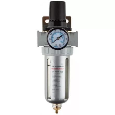 Набор аксессуаров KRAFTOOL "INDUSTRIE QUALITAT" для пневмосистем: манометр, влагоотделитель 6506 купить в Надыме